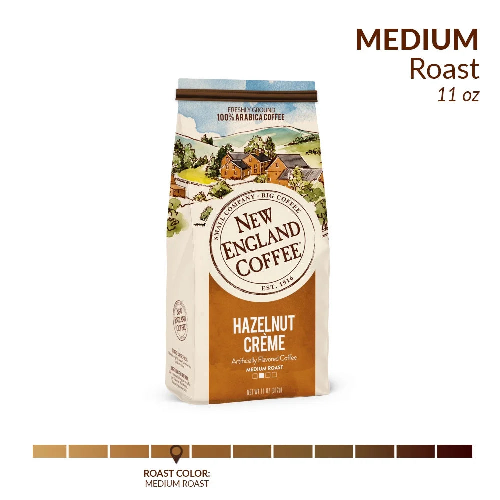 Hazelnut Creme Medium Roast Ground Coffee, 22 Oz, Bag