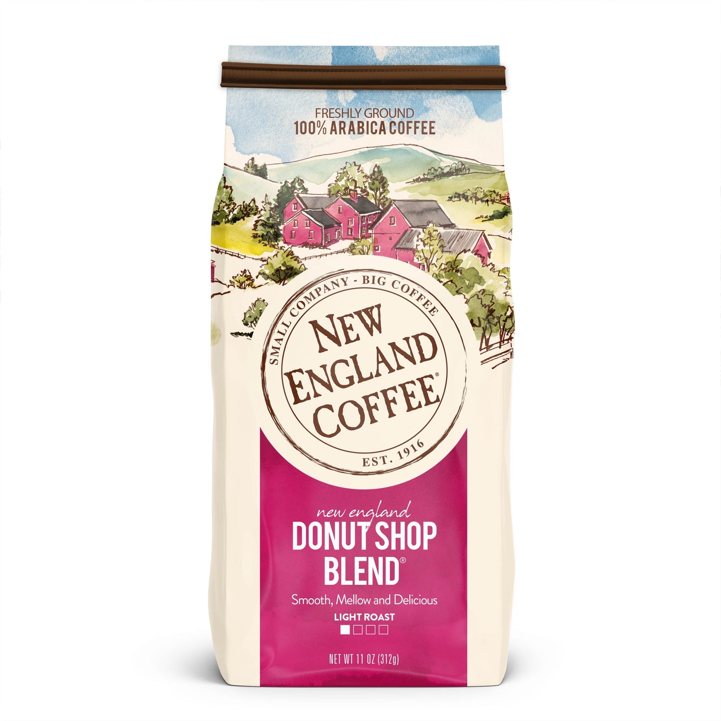 Donut Shop Blend, Light Roast, Ground Coffee, 11 Oz