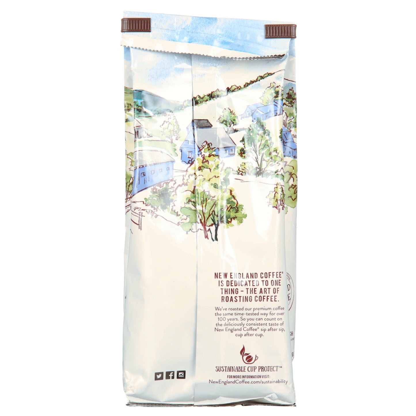 French Vanilla, Decafinated, Medium Roast, Ground Coffee, 10 Oz